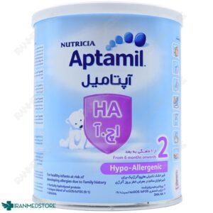 شیر خشک آپتامیل اچ آ ۲ نوتریشیا از ۶ ماهگی به بعد ۴۰۰ گرم