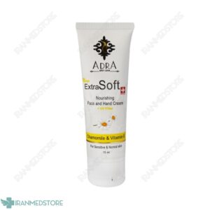 کرم تیوپی دست و صورت آدرا حاوی عصاره بابونه و روغن بادام شیرین 75 میلی لیتر