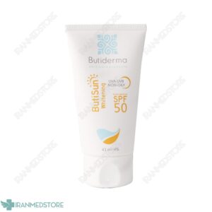 کرم ضد آفتاب روشن کننده SPF50 بیوتی درما 43 میلی لیتر