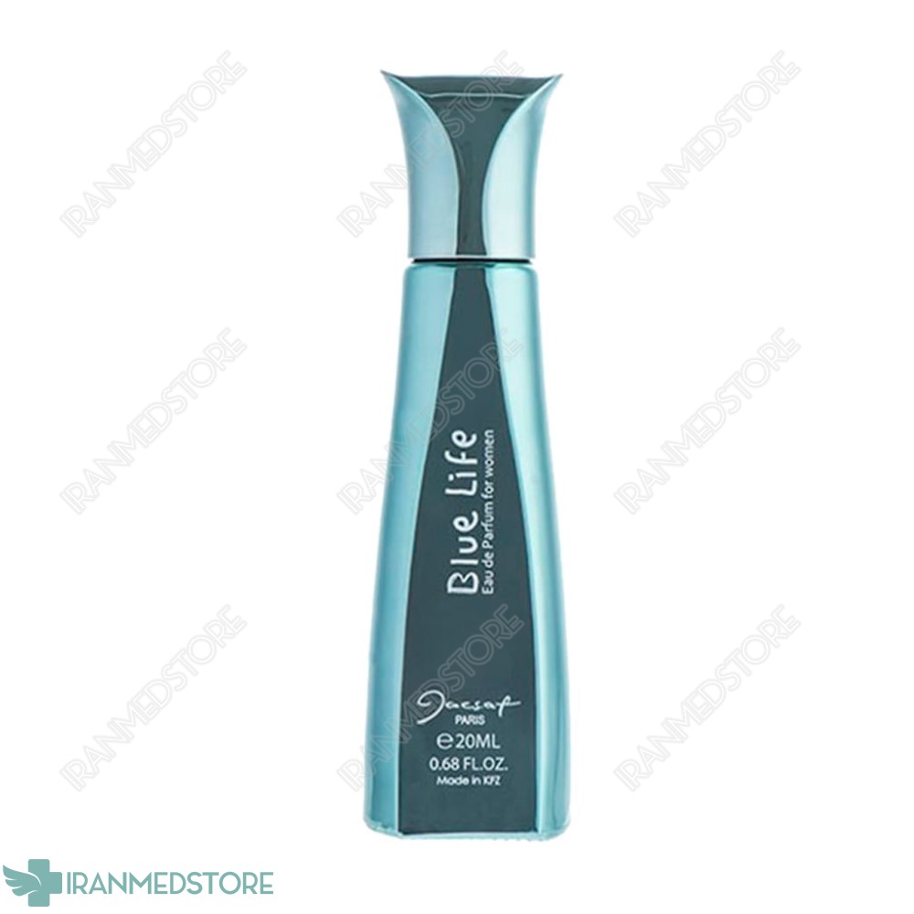 عطر جیبی زنانه ژک ساف مدل بلو لایف 20 میلی لیتر