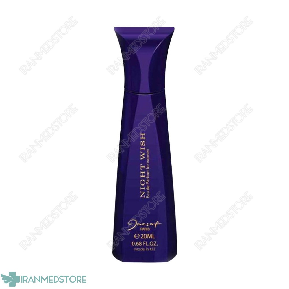 عطر جیبی زنانه ژک ساف مدل نایت ویش 20 میلی لیتر