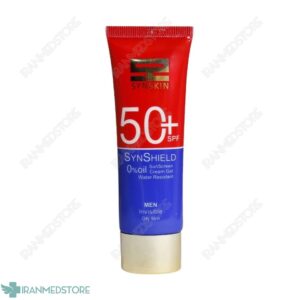 کرم ضد آفتاب SPF50 مردانه ساین شیلد مناسب پوست چرب 50 میلی لیتر