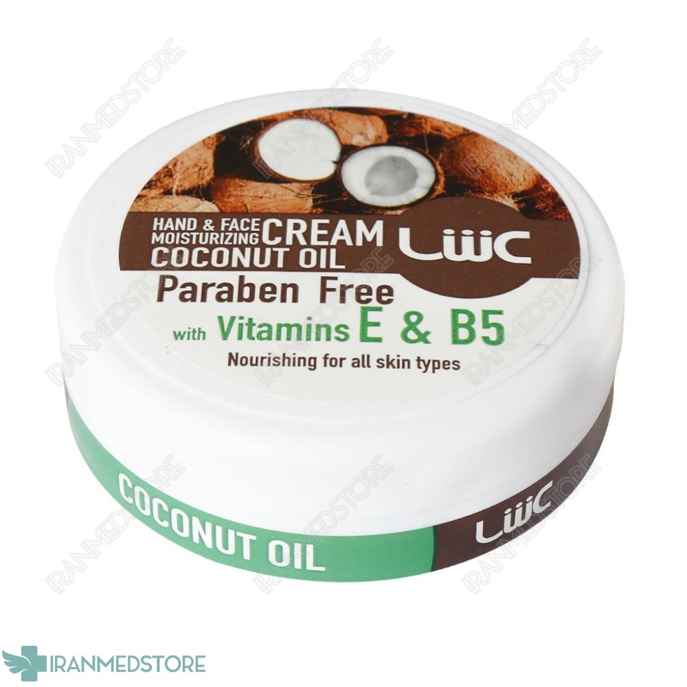 کرم مرطوب کننده روغن نارگیل عش 100 میلی لیتر