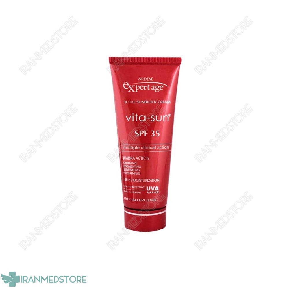 کرم ضد آفتاب SPF35 آردن مناسب افراد بالای ۴۰ سال ۴۵ میلی لیتر
