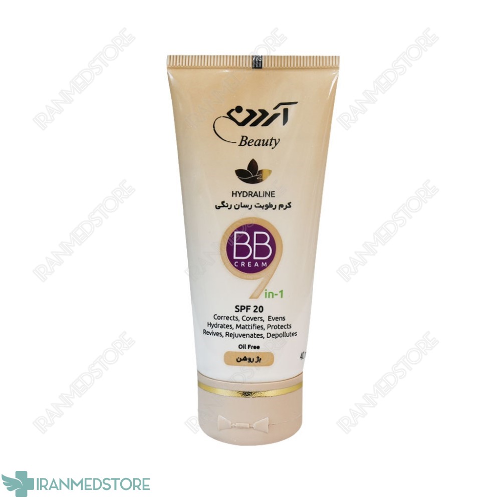کرم رطوبت رسان رنگی SPF20 آردن فاقد چربی 40 گرم