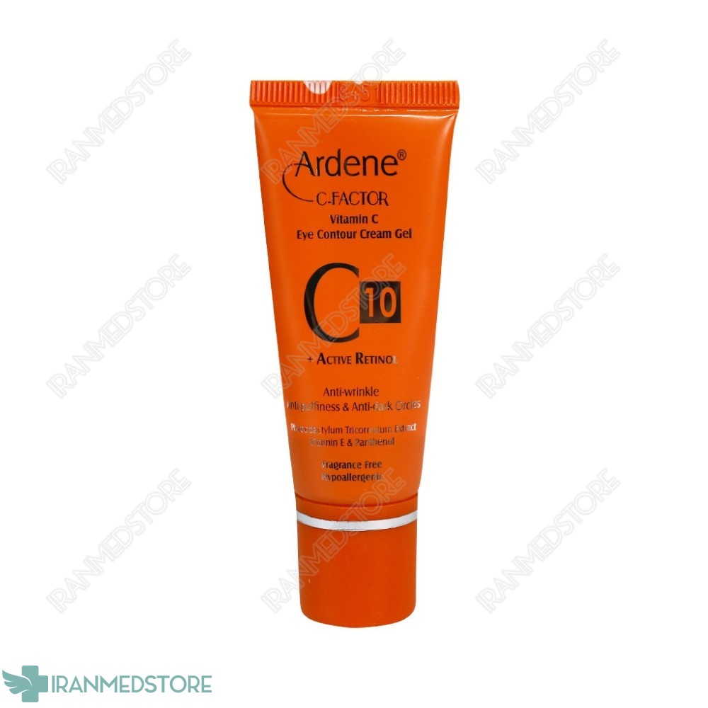 کرم ژل ضد چروک دور چشم C10 آردن 15 گرم