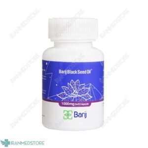 کپسول نرم روغن سیاه دانه ۱۰۰۰ میلی گرم باریج اسانس ۳۰ عدد