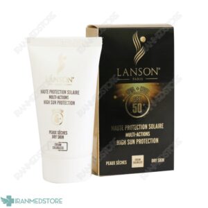 کرم ضد آفتاب پوست خشک SPF50 لانسون 40 میلی لیتر