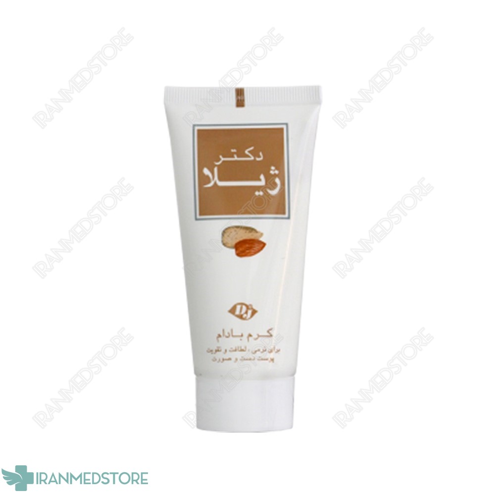 کرم بادام دکتر ژیلا مناسب پوست های نرمال تا خشک ۵۰ گرم