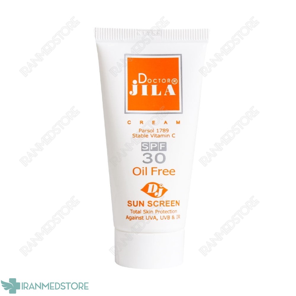 کرم ضد آفتاب SPF30 دکتر ژیلا 30 گرم