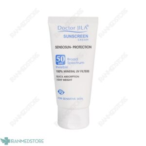 کرم ضد آفتاب سنسوسان پروتکشن SPF50 دکتر ژیلا 50 گرم
