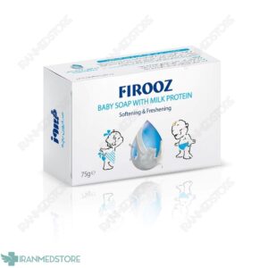 صابون بچه فیروز حاوی پروتئین شیر ۷۵ گرم