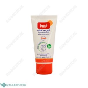کرم ضد آفتاب کودک فیروز SPF30 حجم ۵۰ گرم