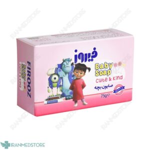 صابون پوست حساس کودک فیروز 75 گرم