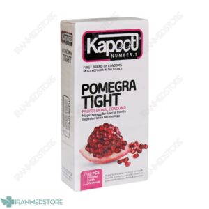 کاندوم کاپوت مدل Pomegra Tight تعداد ۱۲ عدد