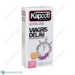کاندوم کاپوت مدل Viagris Delay تعداد ۱۲ عدد