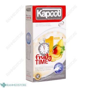 کاندوم تاخیری کاپوت مدل Friuty Time 1Hour تعداد 12 عدد
