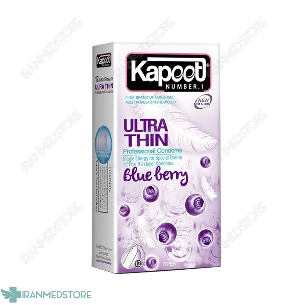 کاندوم کاپوت مدل Ultra Thin تعداد 12 عدد