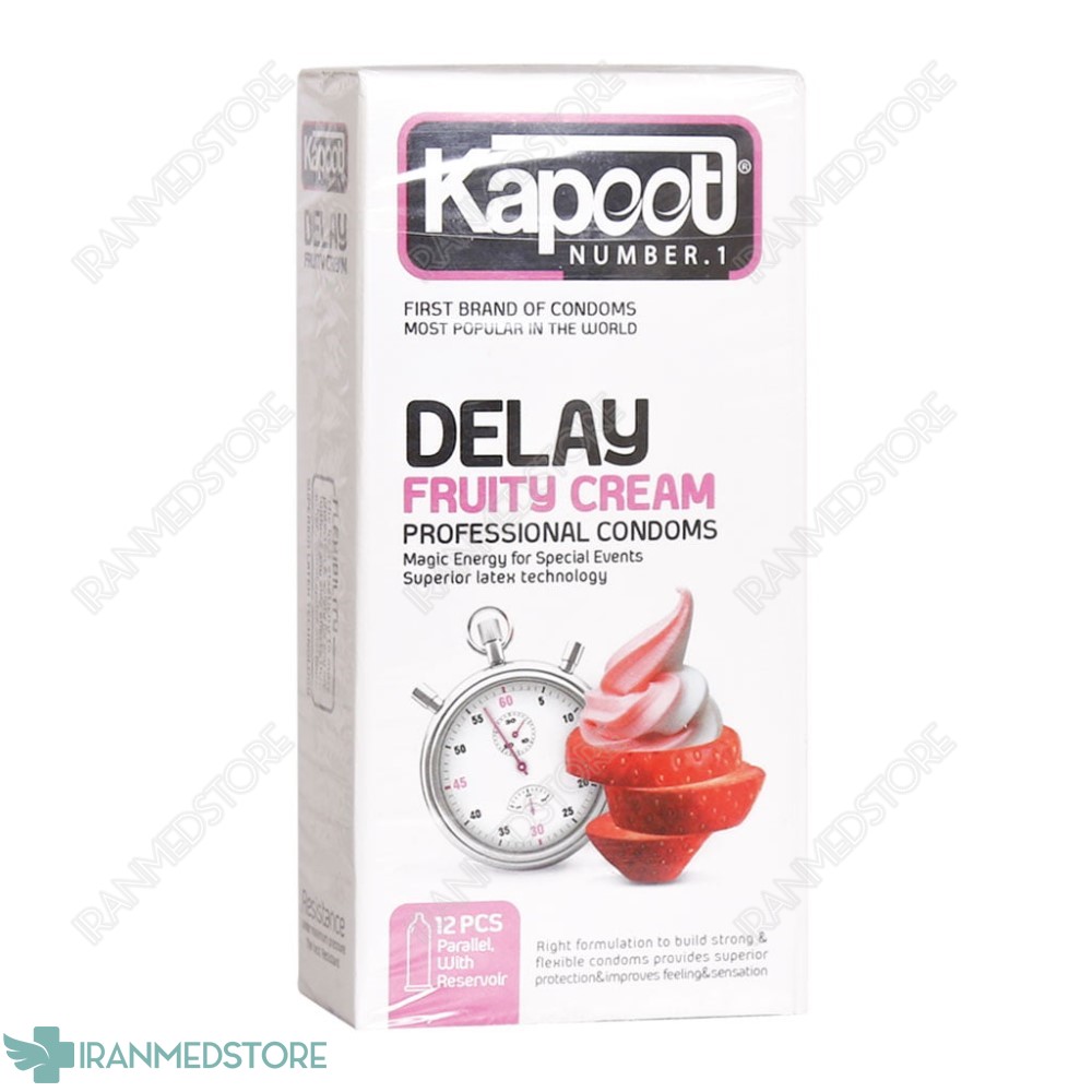 کاندوم تاخیری میوه ای کاپوت مدل Delay Fruity Cream