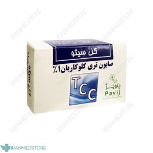 صابون تری کلوکاربان 1 درصد گل سیتو ۱۰۰ گرم