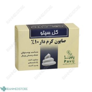 صابون کرم دار 10 درصد گل سیتو 125 گرم