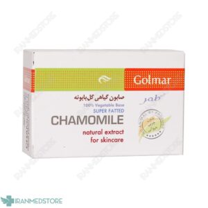 صابون گیاهی گل بابونه گلمر ضد التهابات پوستی 90 گرم