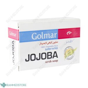 صابون گیاهی لایه بردار جوجوبا گلمر 90 گرم
