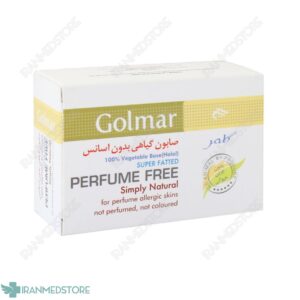 صابون گیاهی بدون اسانس گلمر مناسب پوستهای حساس 115 گرم