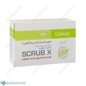 صابون لایه بردار گلیسیرینه گیاهی گلمر 90 گرم
