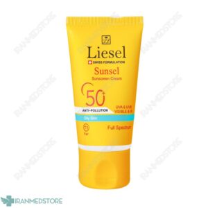 ضدآفتاب سانسل پوست چرب لایسل 40 میلی لیتر