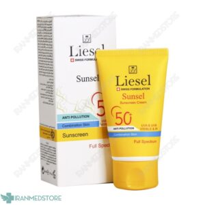 ضدآفتاب سانسل پوست مختلط لایسل 40 میلی لیتر