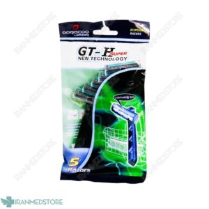 خودتراش مردانه دوراکو لمسر مدل GT-H بسته 5 عددی