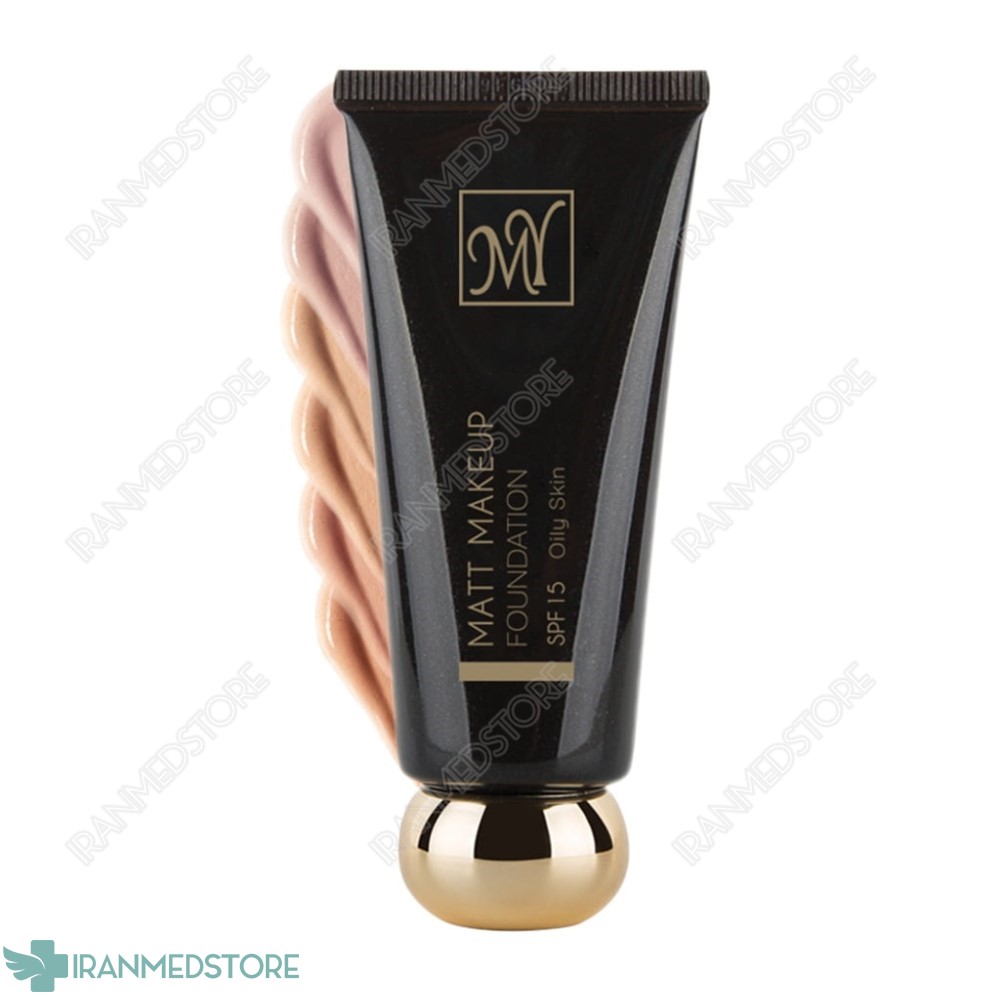 کرم پودر مت میکاپ مای 6 رنگ SPF15 حجم ۳۵ میلی لیتر