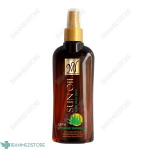 روغن آفتاب حاوی عصاره آلوئه ورا مای دارای SPF 6 با حجم ۲۰۰ میلی لیتر