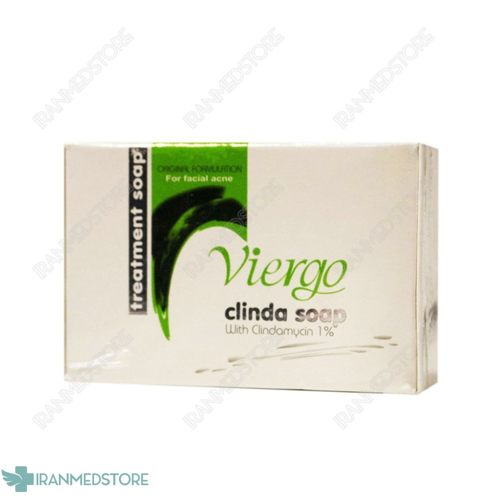 صابون ضدجوش ویرگو مدل کلیندا 100 گرم
