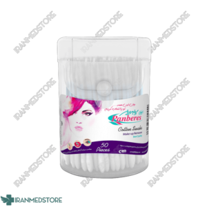 گوش پاک کن آرایشی پنبه ریز ۵۰ عددی