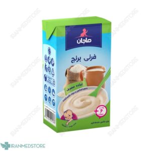 فرنی برنج ماجان کاله مناسب کودکان بعد از ۶ ماهگی ۱۳۵ گرم