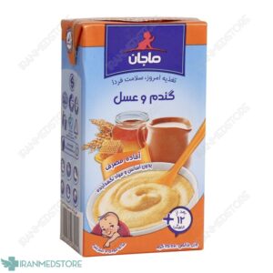 فرنی گندم و عسل ماجان کاله مخصوص کودکان ۱ سال به بالا ۱۳۵ گرم