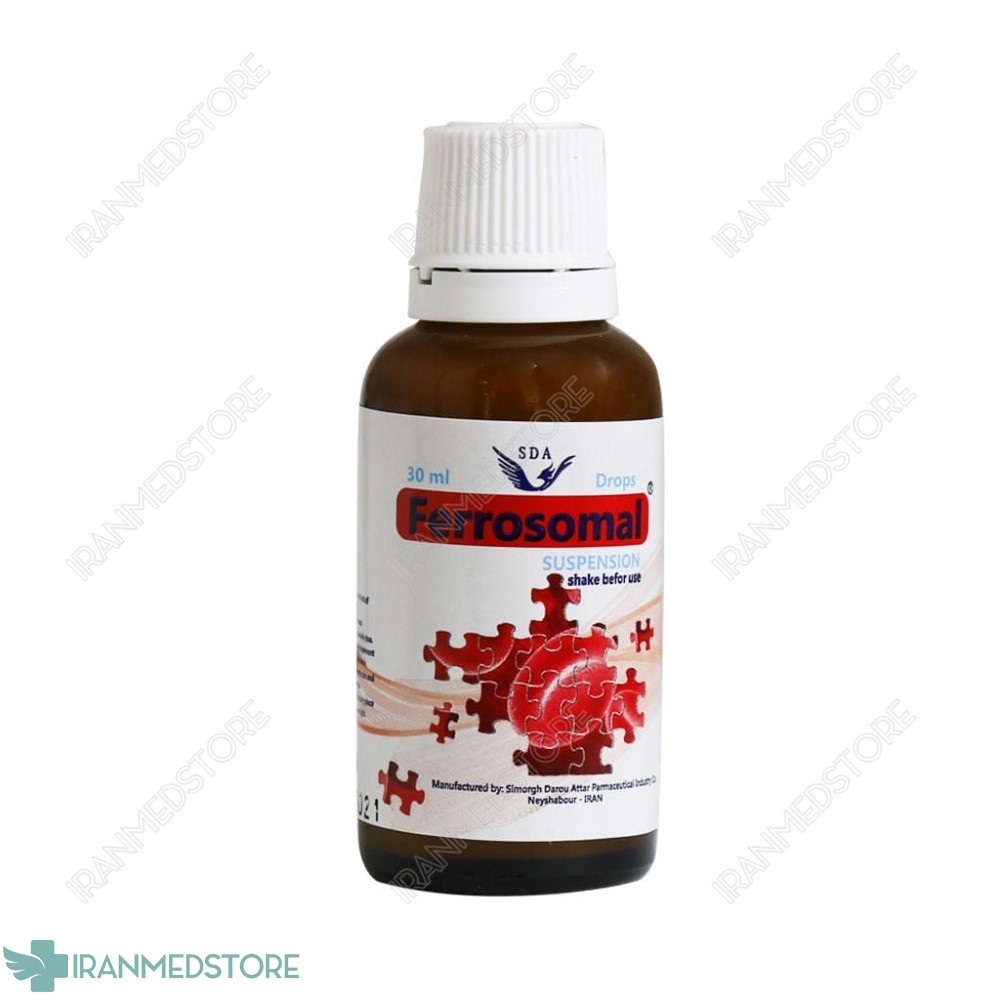 قطره آهن فروزومال سیمرغ دارو عطار ۳۰ میلی لیتر