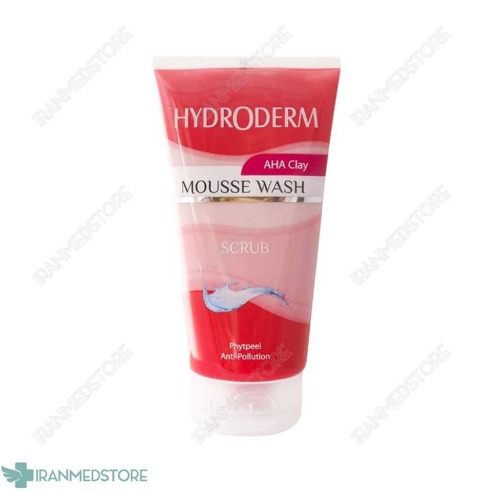 موس واش رسی اسکراب و ساینده پوست صورت هیدرودرم ۱۵۰ میلی لیتر