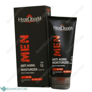 کرم ژل مرطوب کننده و ضد چروک آقایان هیدرودرم 50 میلی لیتر