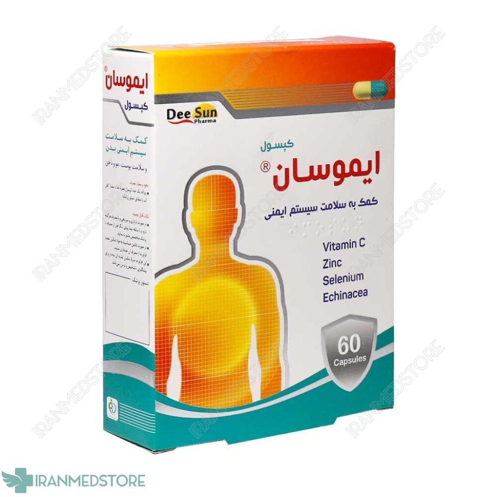 کپسول ایموسان دی سان فارما ۶۰ عدد