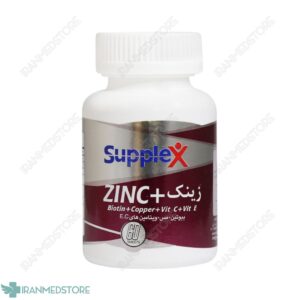 قرص زینک پلاس ساپلکس ۶۰ عدد